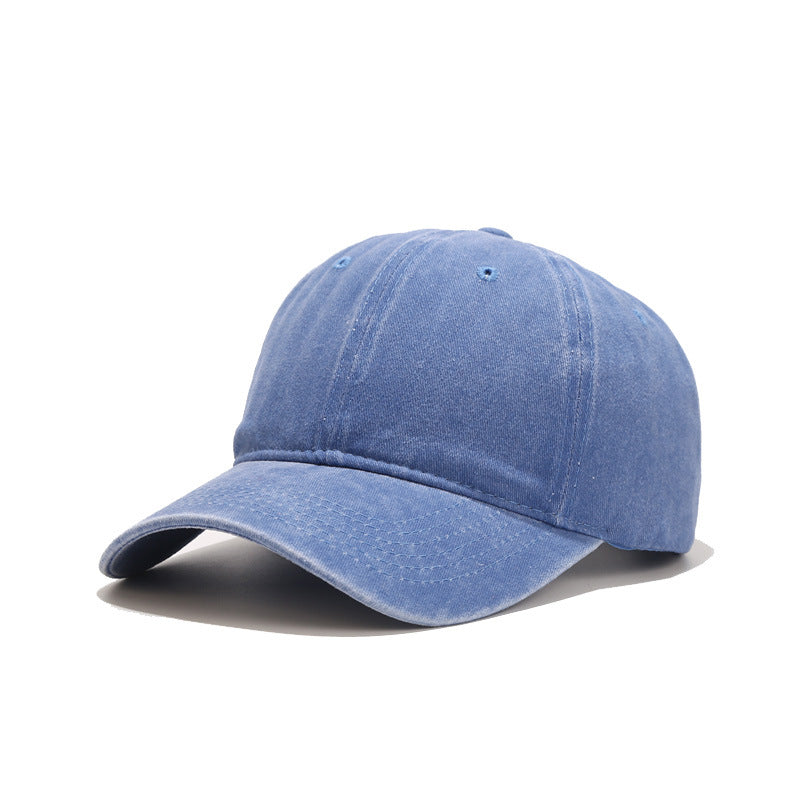 Wholesale Vintage Custom Baseball Hat Unstructured Multi-Panel Hat Washed Baseball Hats Unisex