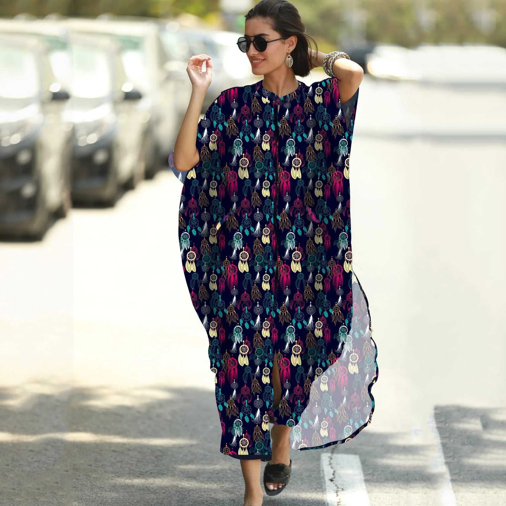 Bohemian Dress Women Casual Dresses  Women's Spring Dresses 2021 Women Clothing