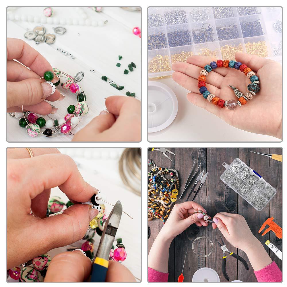 3 Layer 1186PCS Jewelry Making Supplies Jewelry Accessories Bead Wire Tools of Jewelry Finding