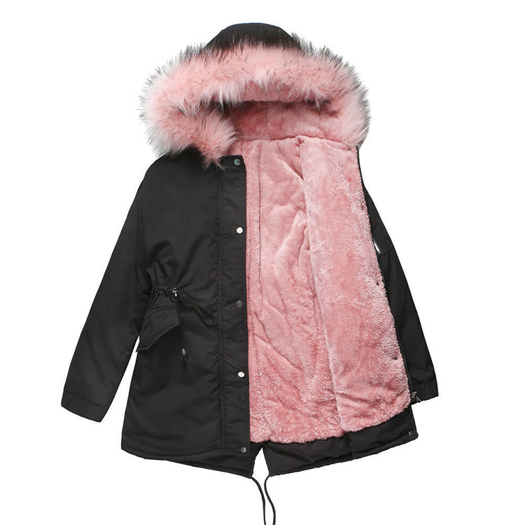 Woman Puffer Real Fur Winter Coats for Ladies Women Jackets and Coats  Fur Coat Wholesale