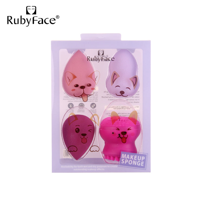 Gift Box Latex Free Makeup Sponge Blender Egg Makeup Powder Puff Beauty Cosmetics Puff Makeup Egg - My Store