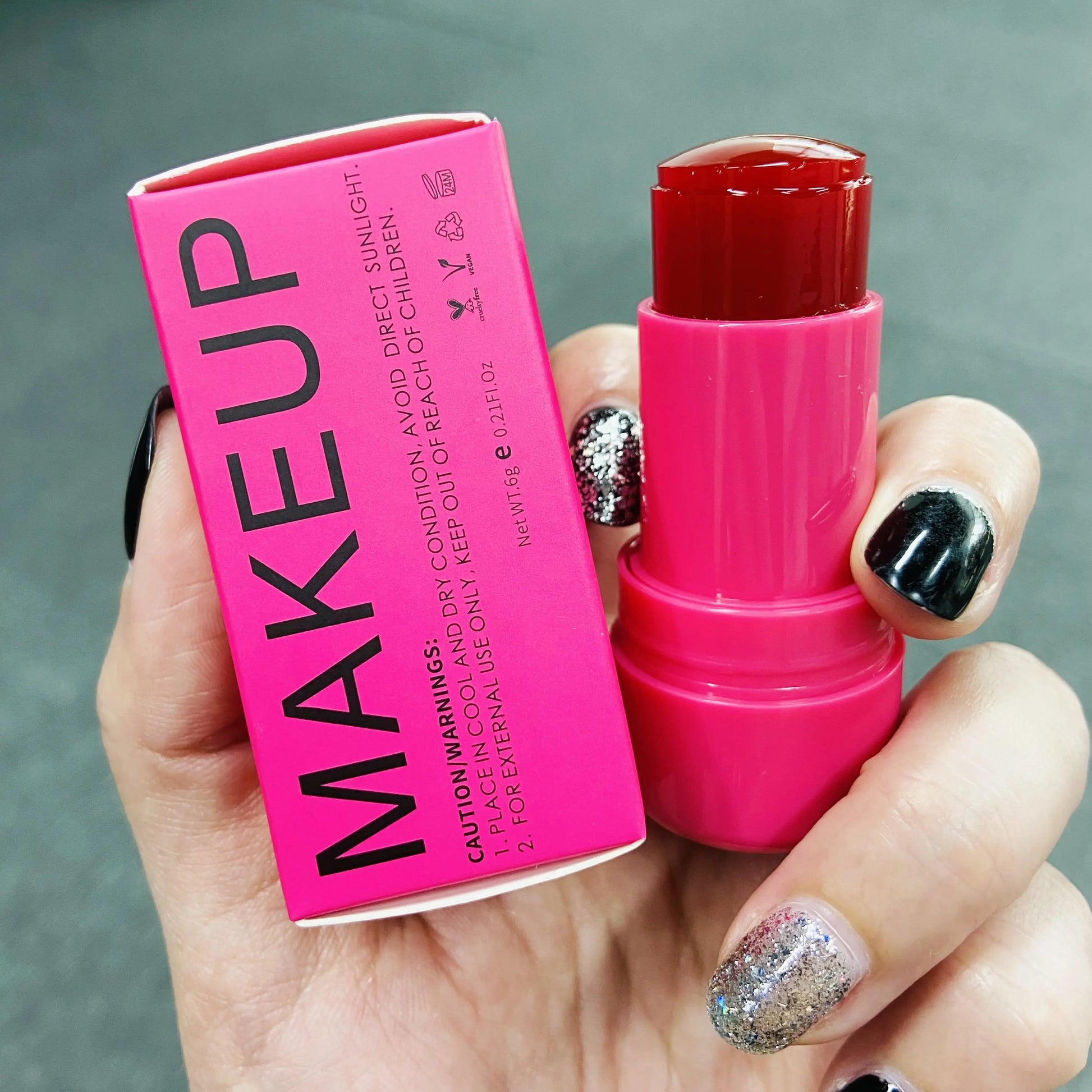 Custom Vegan Jelly Tint Blush Free Sheer Lip Cheek Stain Long Lasting Lip Blush Jelly Tint Face Make Up Jelly Blush Pink - My Store