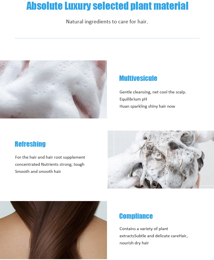 Hair Grow Oil Care Mask Nourishing Anti Dandruff Collagen Conditioner Amino Acid Collagen Smoothing Shampoo Hair Care