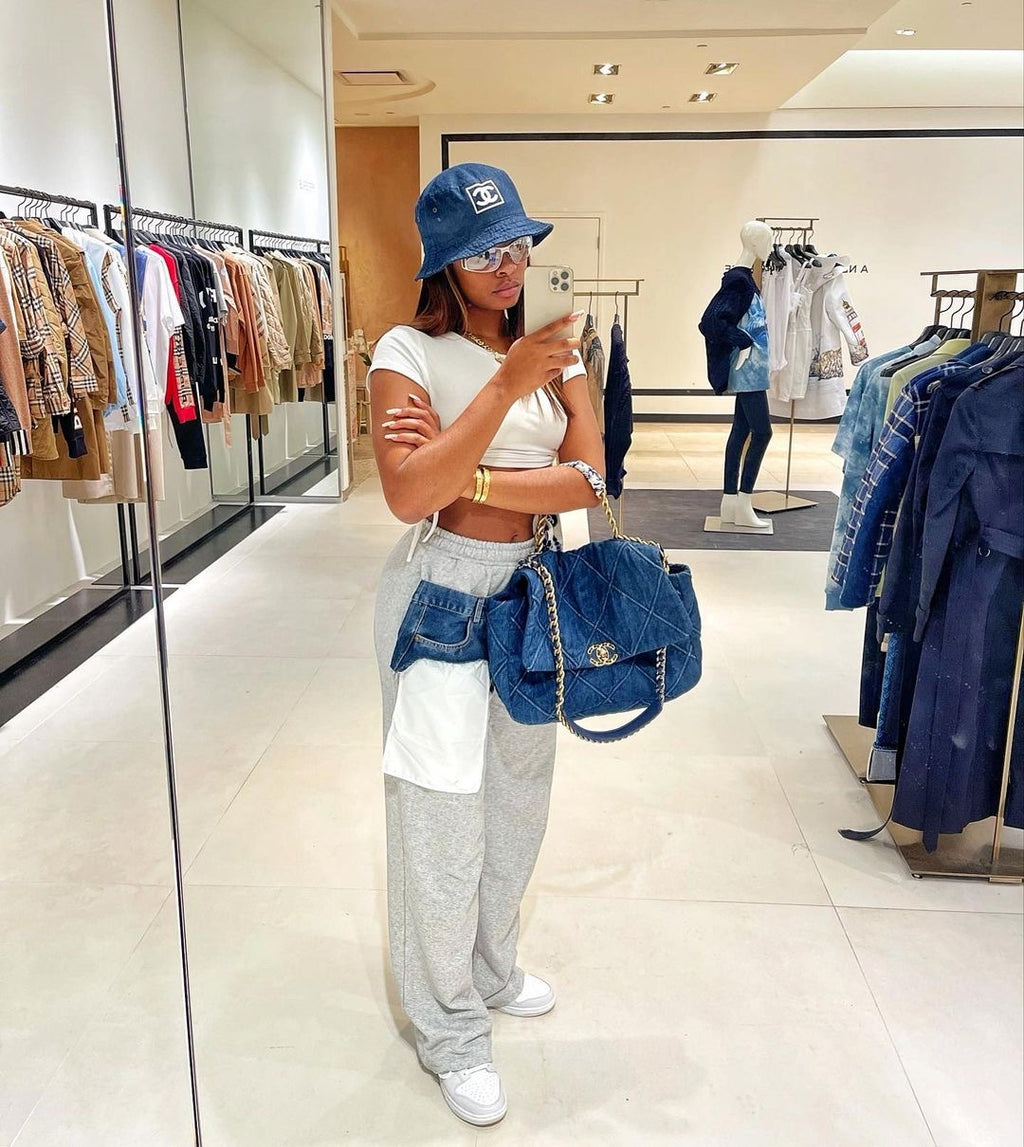 Fall Sweat Pants Patch Work Pocket Trousers Women Clothing Joggers Pants for Women