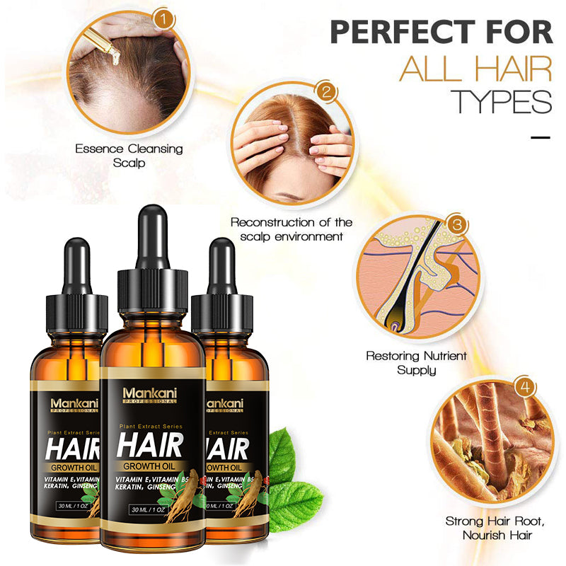 OEM Natural Hair Growth Chebe Oil Private Label Hair Treatment Hair Care Loss Prevention