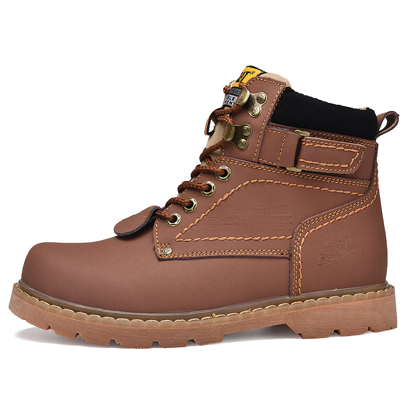 2023 Hot Selling Men's Women's Martin Boots High-Top Waterproof Hiking Shoes Thermal Winter Snow Boots Wear-Resistant Work Boot