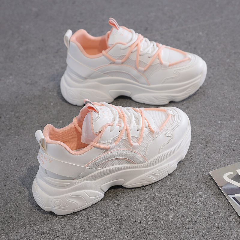 Custom Shoes Women Casual Chunky Shoes Sneakers Running Sport Shoes Casual Low MOQ Mesh Sneaker Zapatillas Hombre