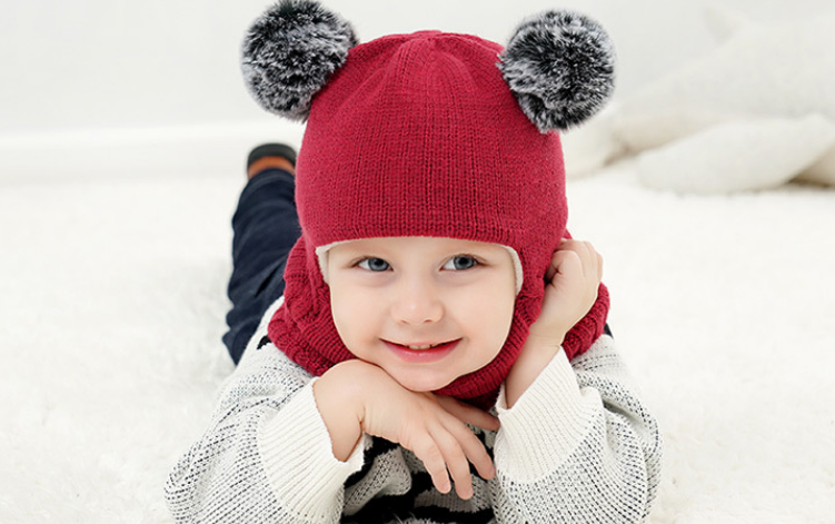 Baby Beanie Hats Kids Winter Kids Beanie Hat and Caps Baby Girl Boy Baby Winter Hats