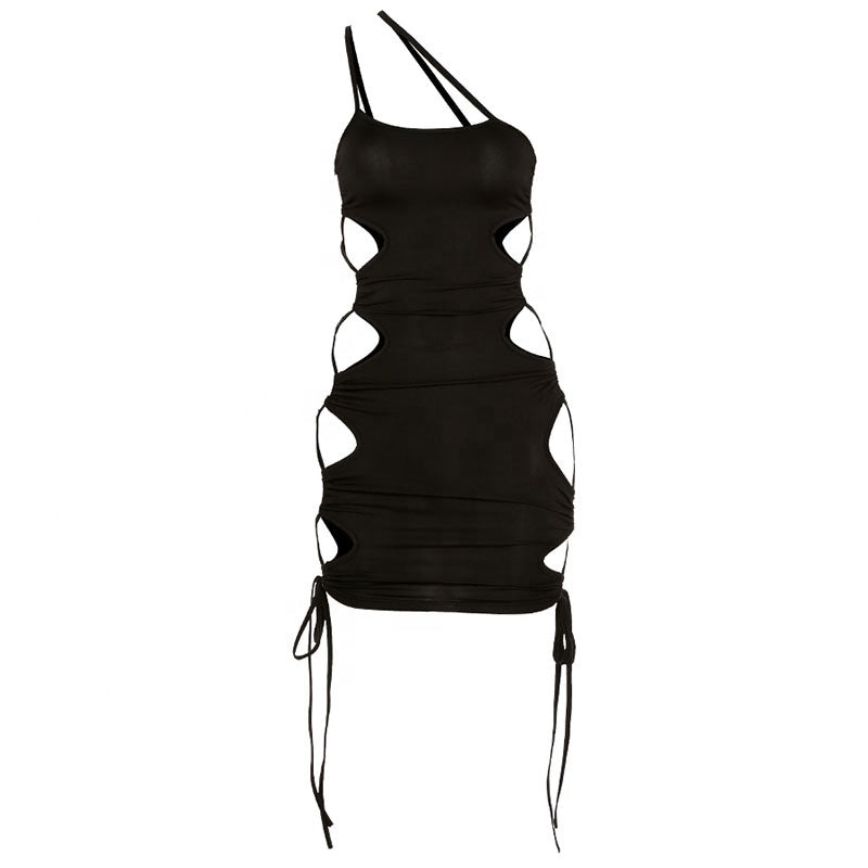 Hollow Out Hot Sexy Dresses Women Summer Short Dresses Womens Sexy Mini Dress Sexy for Ladies
