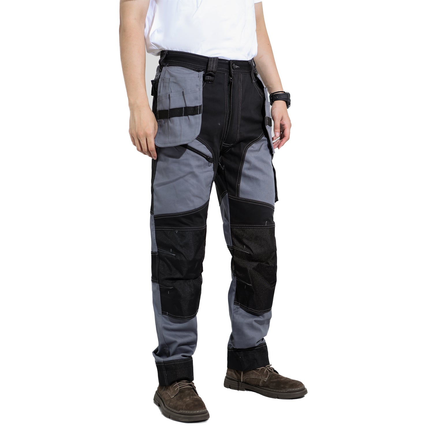 Knee Pad Pants Heavy Duty Mens Work Trousers Construction Clothing Manufacture Best Work Pants Construction Pants