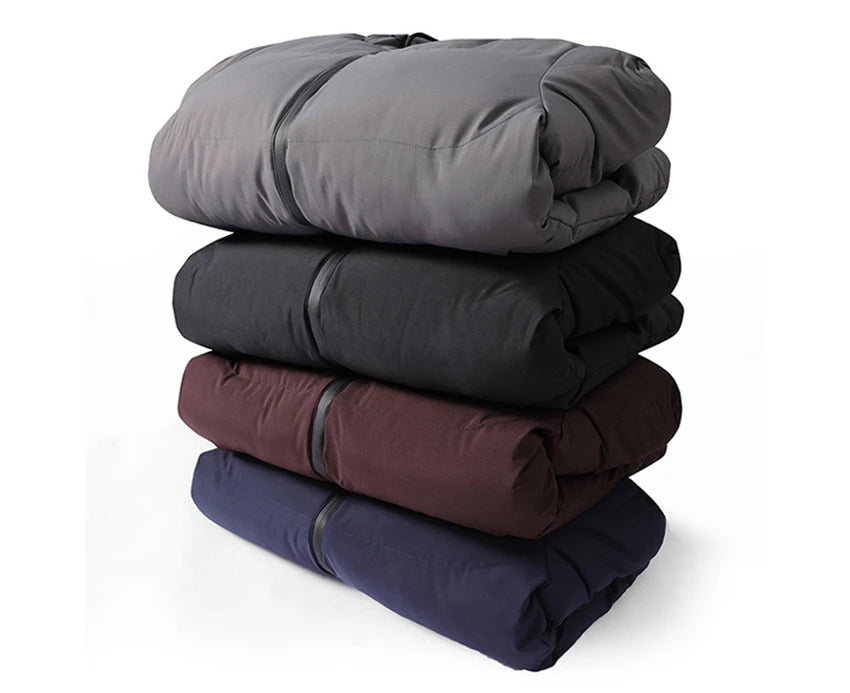 Winter Men's Jacket Mens Casual Coat Warm Windbreaker Parkas Fashion Slim Fit Coats