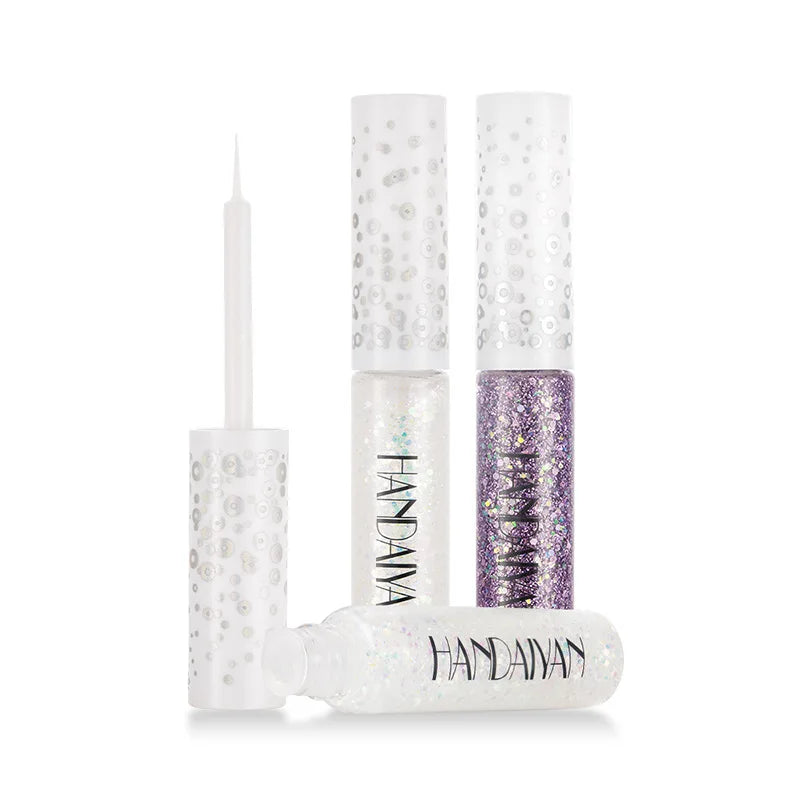 New 12 Colors Diamond Glitter Liquid Eyeliner Durable Waterproof Makeup Shimmer and Shine Eye Pencil Makeup Beauty Tools - My Store