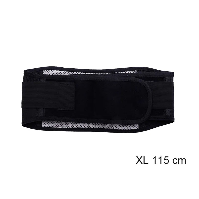 Adjustable Waist Tourmaline Self Heating Magnetic Therapy Back Waist Support Belt Lumbar Brace Massage Band Health Care
