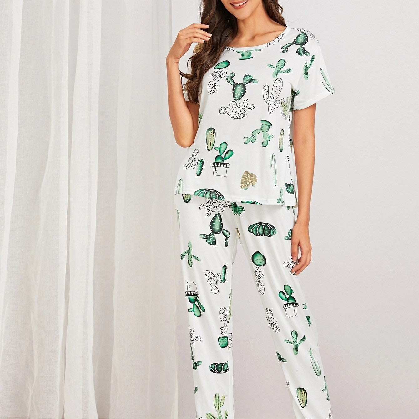 2021 New Satin Pajamas Sexy Lingerie Sleepwear Nightwear Designer Pajama Sets for Women