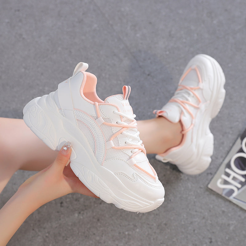 Custom Shoes Women Casual Chunky Shoes Sneakers Running Sport Shoes Casual Low MOQ Mesh Sneaker Zapatillas Hombre