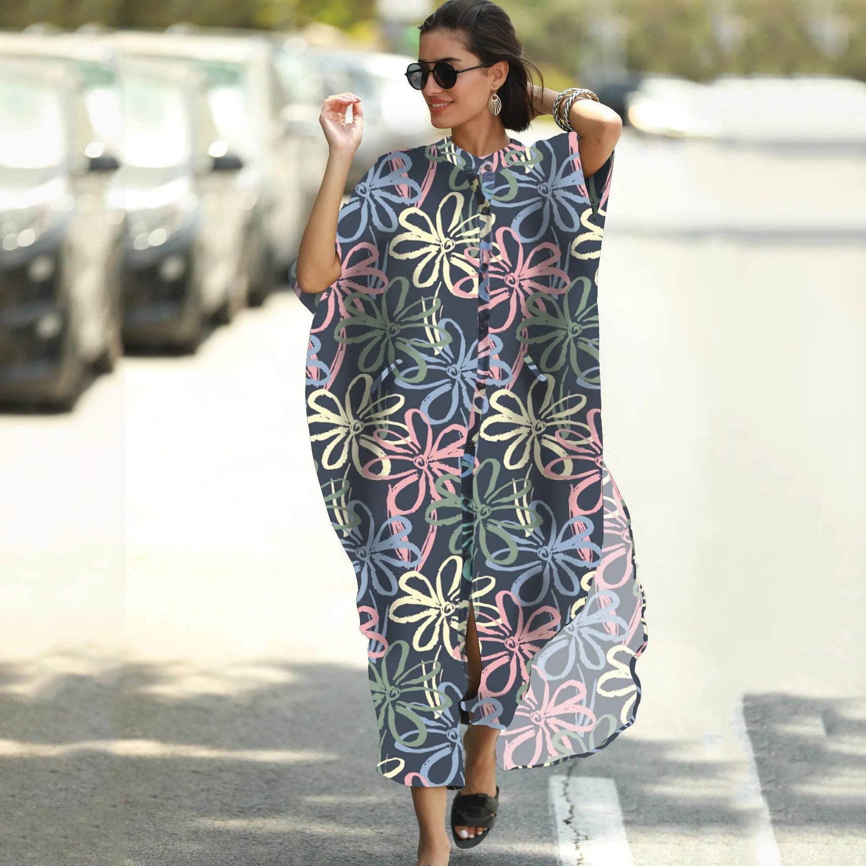 Bohemian Dress Women Casual Dresses  Women's Spring Dresses 2021 Women Clothing
