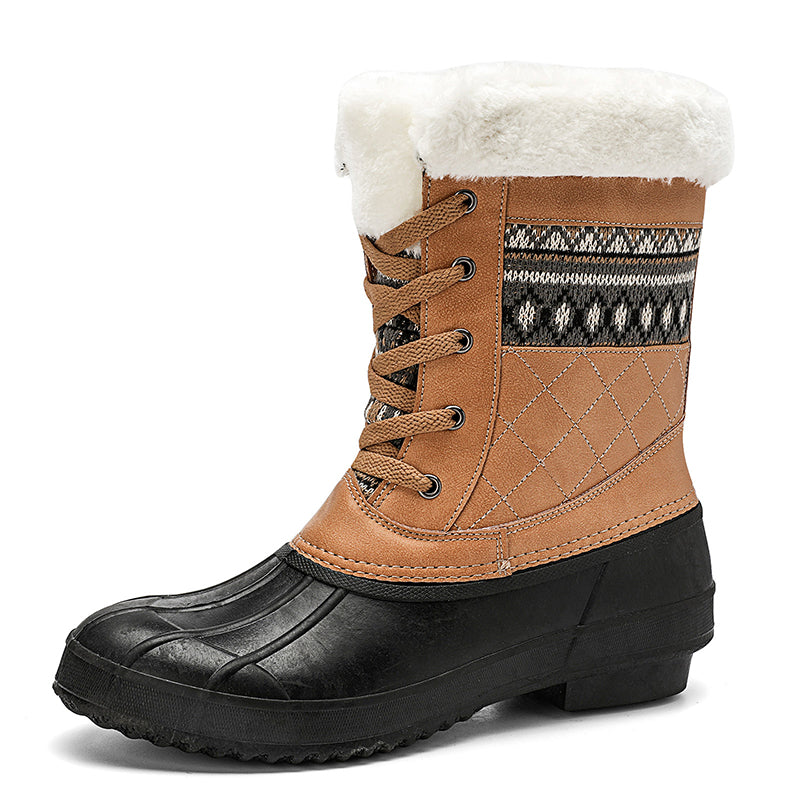 New Models Wholesale High Quality Fur Waterproof Shoe Boot Women Hunting Long Boots for Ladies Pointed Thigh High Boots Brand