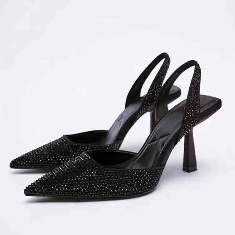 Summer Sexy Diamond Women's High Heels Night Club High Heel Women's Shoes Fashion Heels
