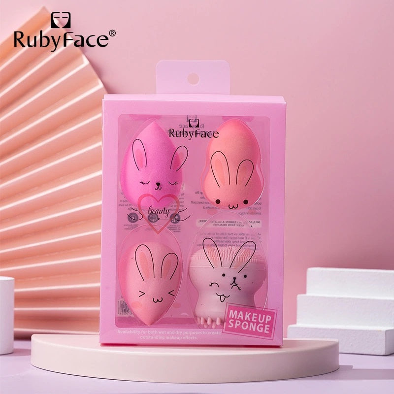 Gift Box Latex Free Makeup Sponge Blender Egg Makeup Powder Puff Beauty Cosmetics Puff Makeup Egg - My Store