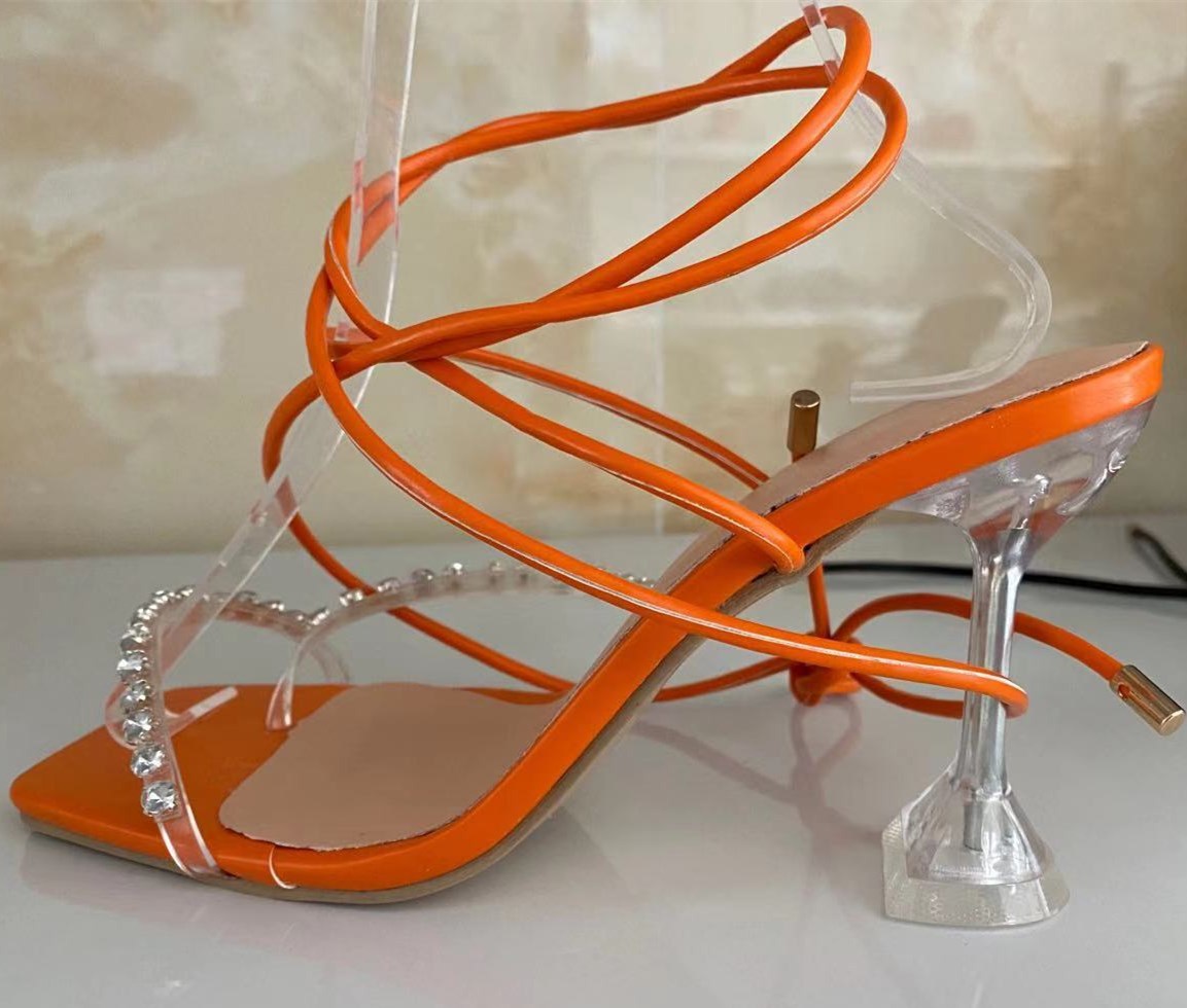New Summer 2021 Sandals Ladies Sandal High Heel Sandals Fashion