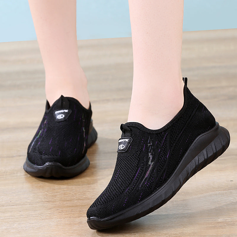 Stock Women's Womans Flat Sneaker Shoe Woman Sports Wholesale Prices  for  Sneakers Ladies Casual Custom  Shoes