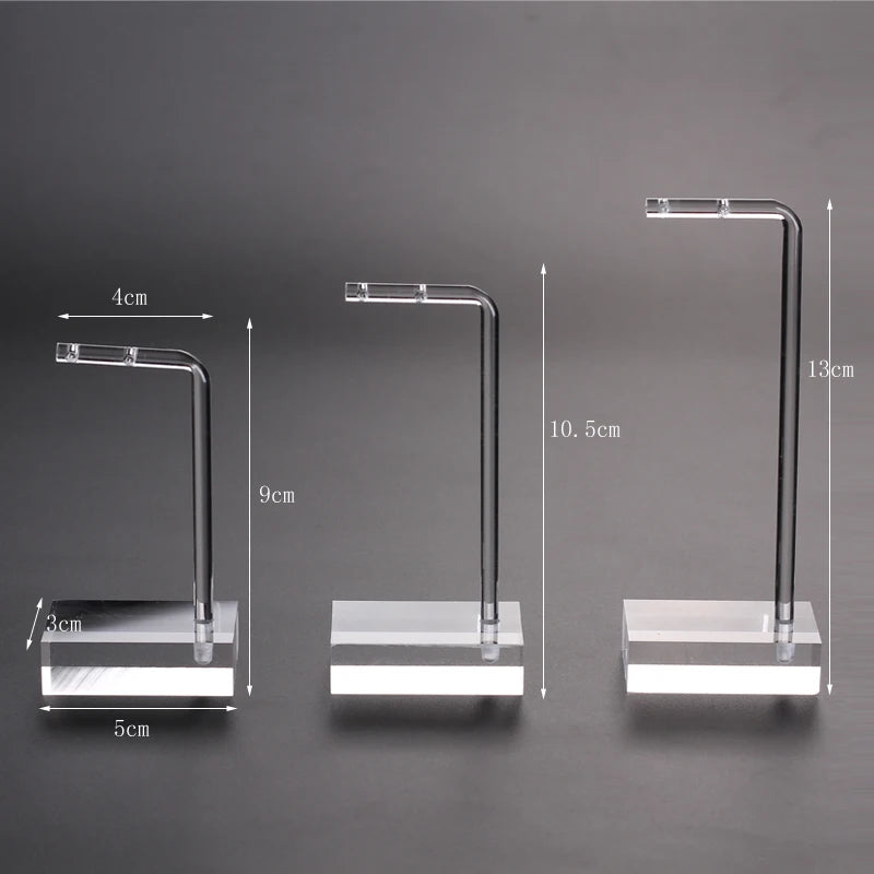 Clear Acrylic Hanging Earring Display Stand Jewelry Showing Case Earring Organizer Earring Holder  Jewellery Stands