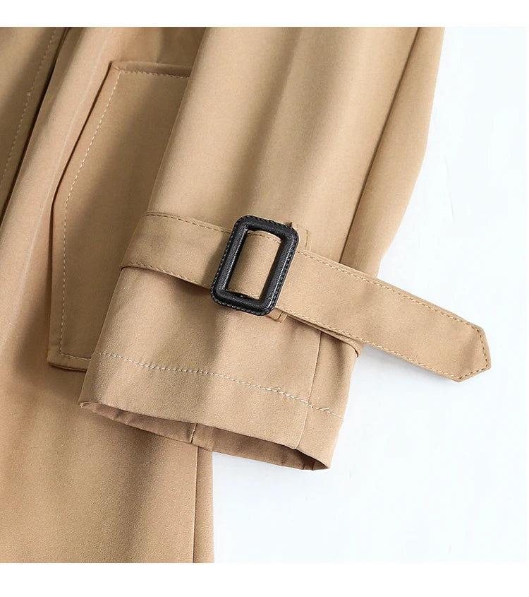Fall Winter Wholesale Long Trench Coats Women Military Style Plus Size Overcoats Coat