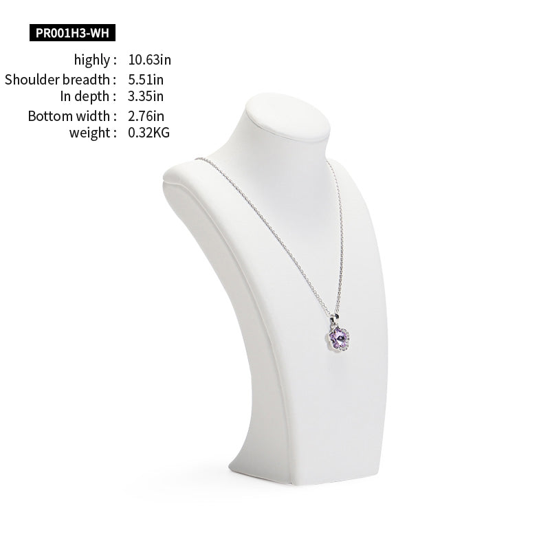 Mannequin Neck Jewellery Hanging Shelf Standing Model Jewelry Storage Props Necklace Display Jewelry Bust Forms