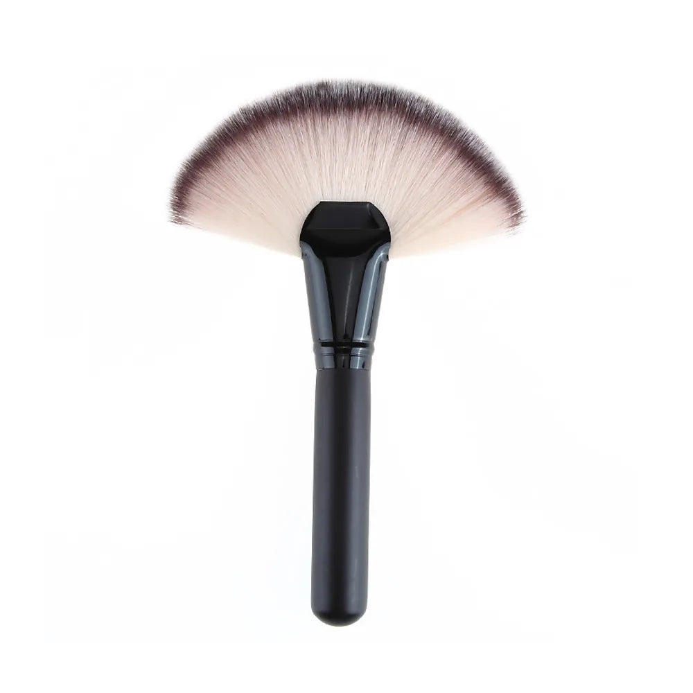 LEHUAMAO Makeup Fan Shape Powder Concealer Mix Marker Highlighting Makeup Brush Nail Art Brush for Makeup - My Store