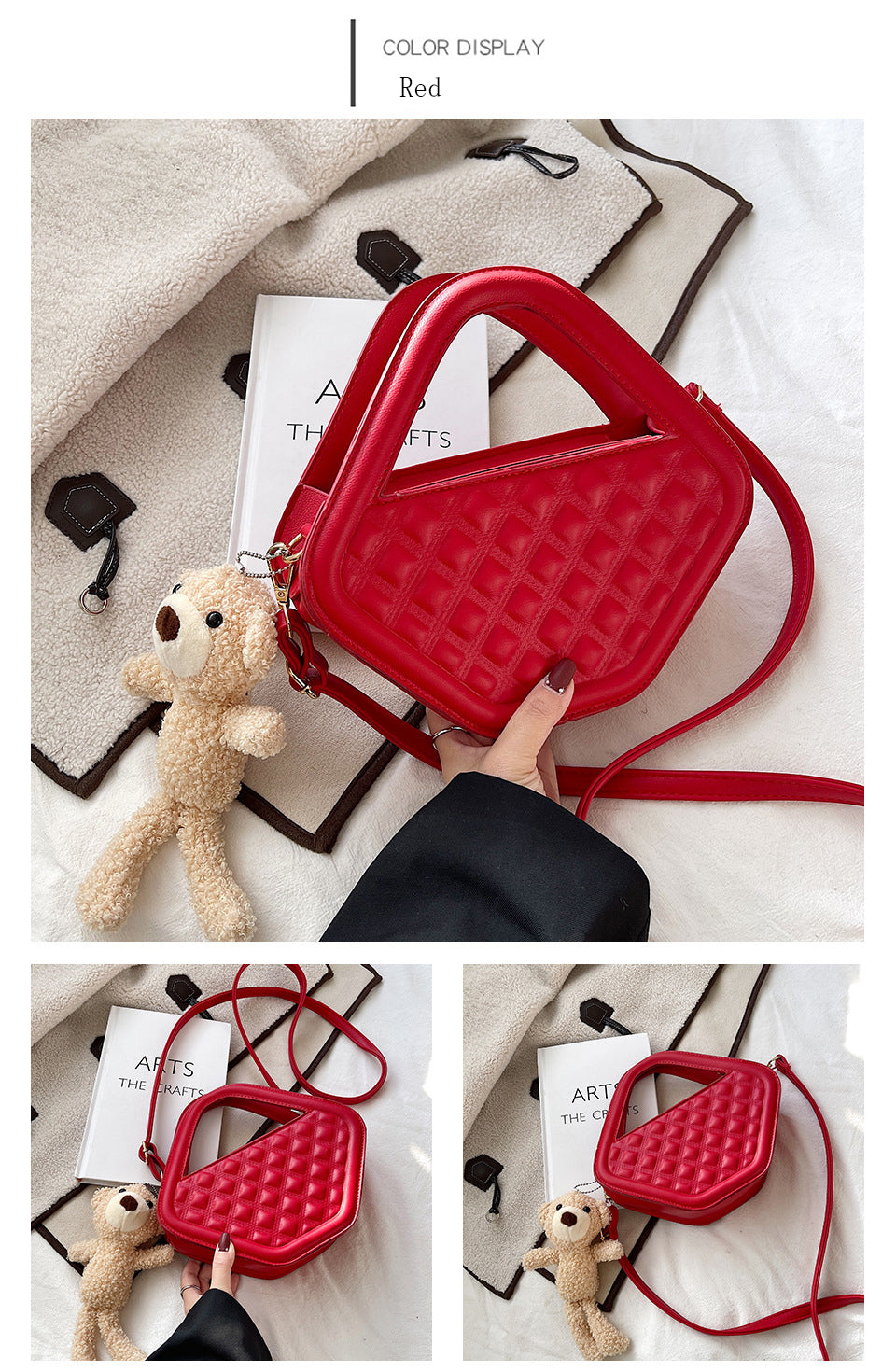 Italian Designer Handbaged Elephant Handbag Corduroy Bags Men Woman Handbag