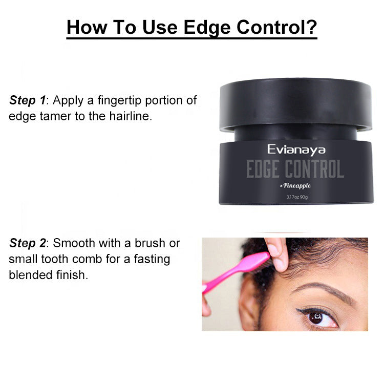 Factory Supply Hair Care Products Private Label Hair Edge Control Hair Wax for Men