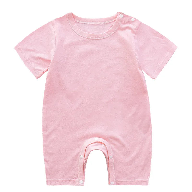 Free Labels Free Card Fast Delivery Baby Rompers 100% Cotton Newborn Baby Clothes Baby Rompers