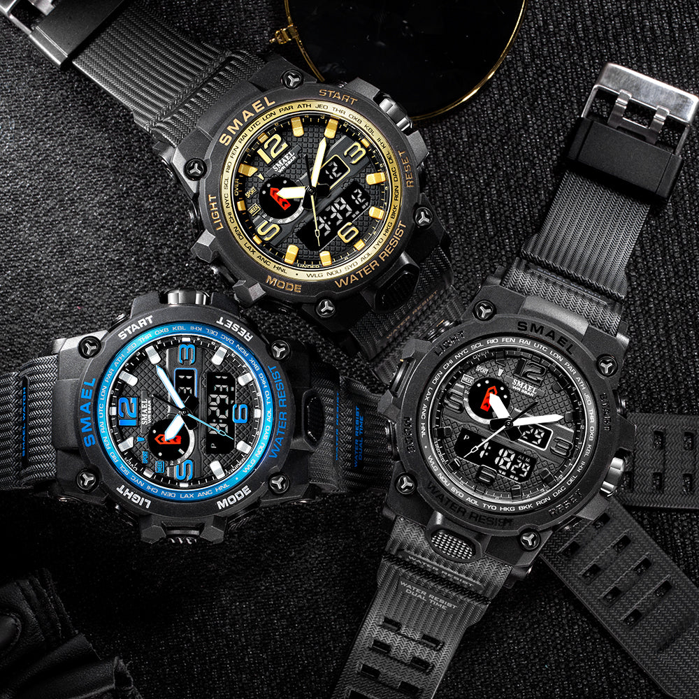 Quartz Watches SMAEL 1545D Mechanical Watches Men Watch for Outdoor Sports