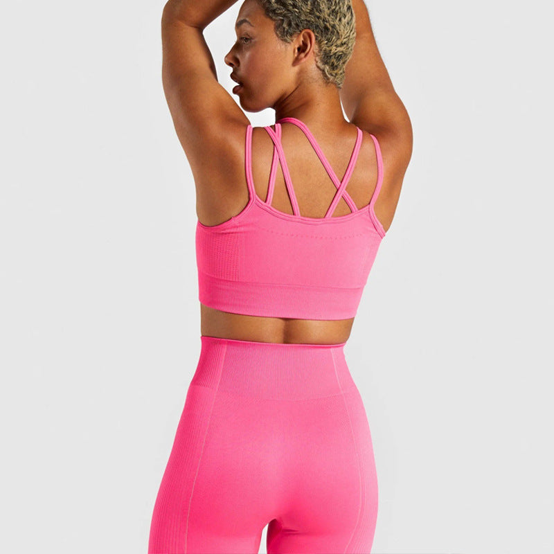 Seamless Workout Set Sports Bra and Shorts Set for Women Acid Wash Outfits 2 Piece Set Seamless Yoga Gym Activewear