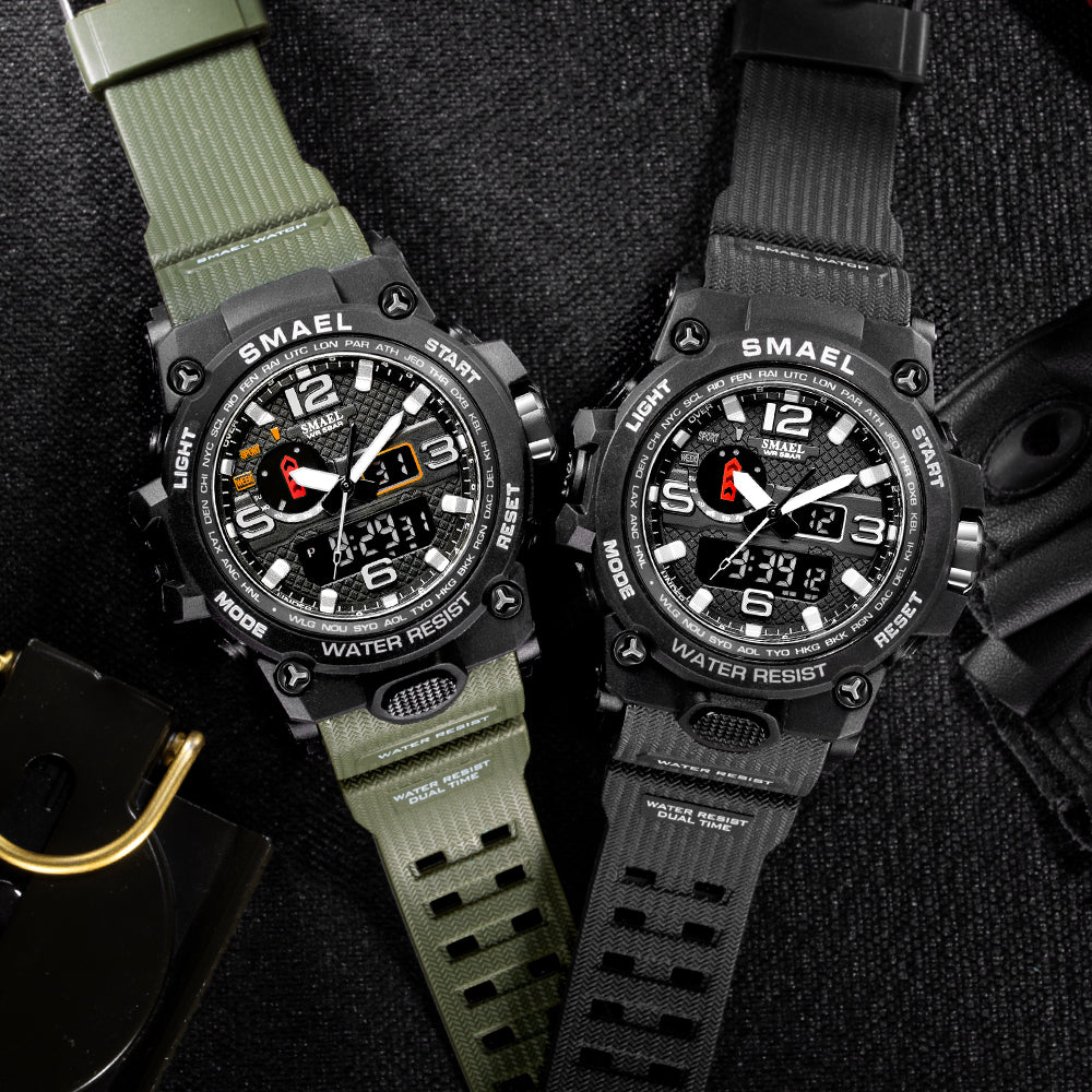 Quartz Watches SMAEL 1545D Mechanical Watches Men Watch for Outdoor Sports