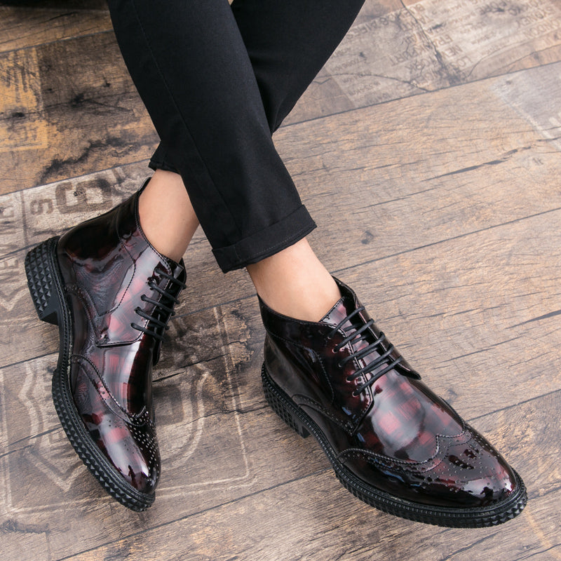 Latest Style Bullock Dress Shoes Breathable and Comfortable Genuine Leather Shoe for Men