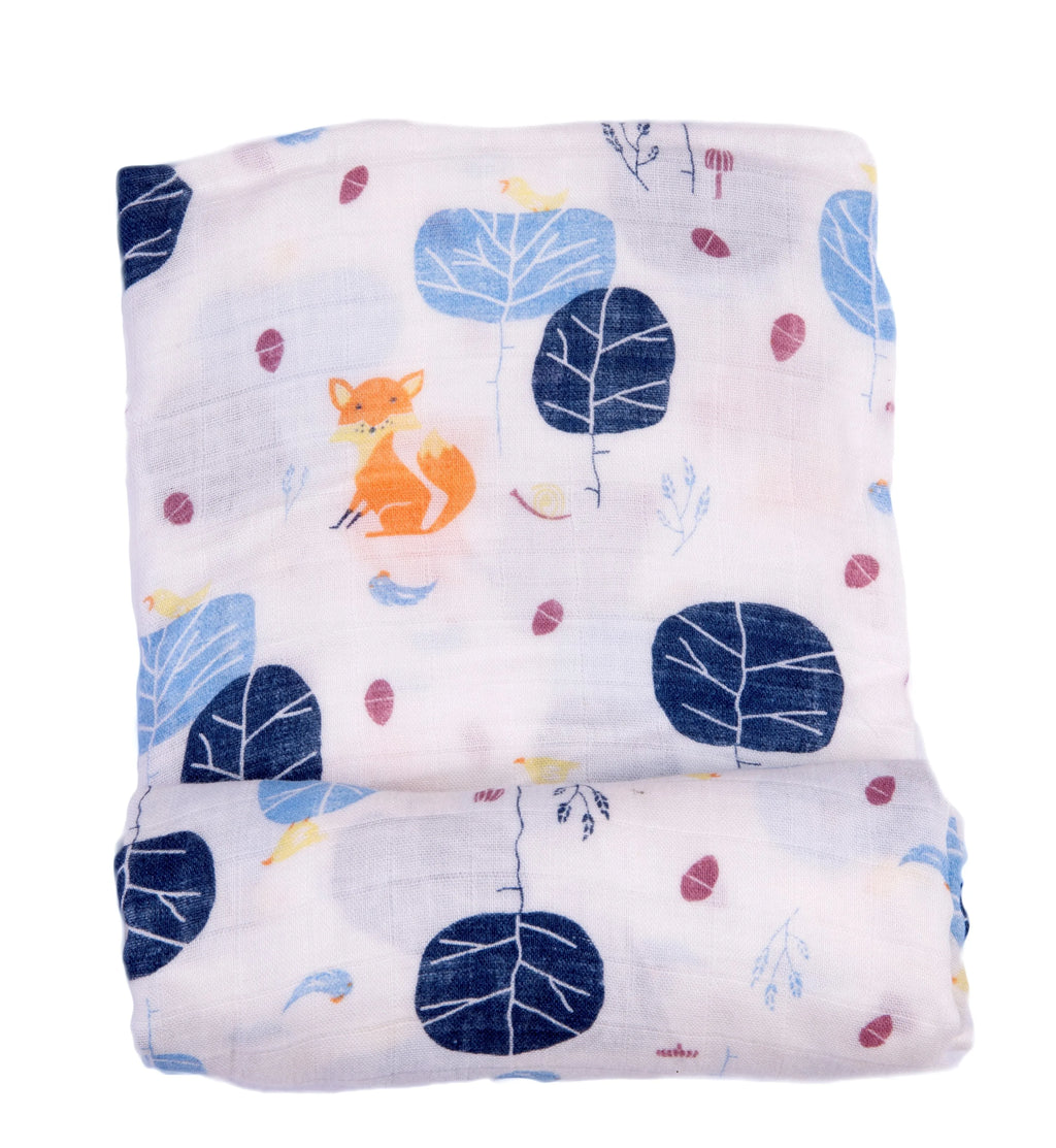 Soft Cotton Baby Blanket  Baby Muslin Swaddle Wrap