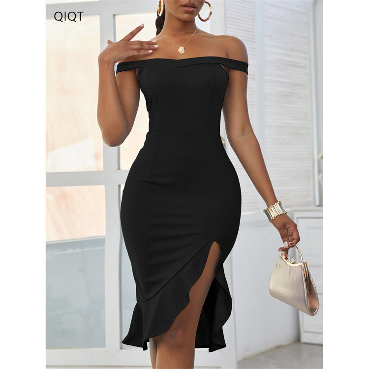 Amazon Bodycon Dress Formal Dresses Women Office Party Dinner Dresses for Ladies Long