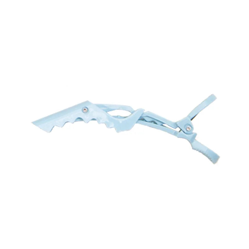 6Pcs Colorful Alligator Hair Clips Clamps Hairdressing Professional Salon Hair Grip Crocodile Hairpins Hair Barber Accessories