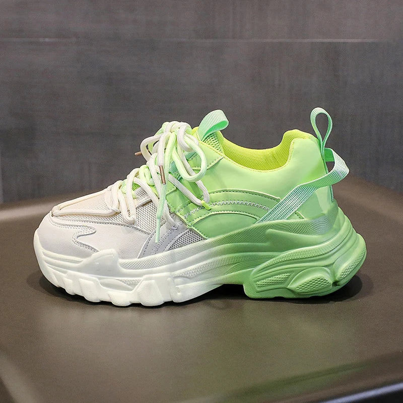 Summer Women's Shoes  Ladies Shoes Platform Woman Vulcanize Casual Comfort Sneaker Chunky Sneakers