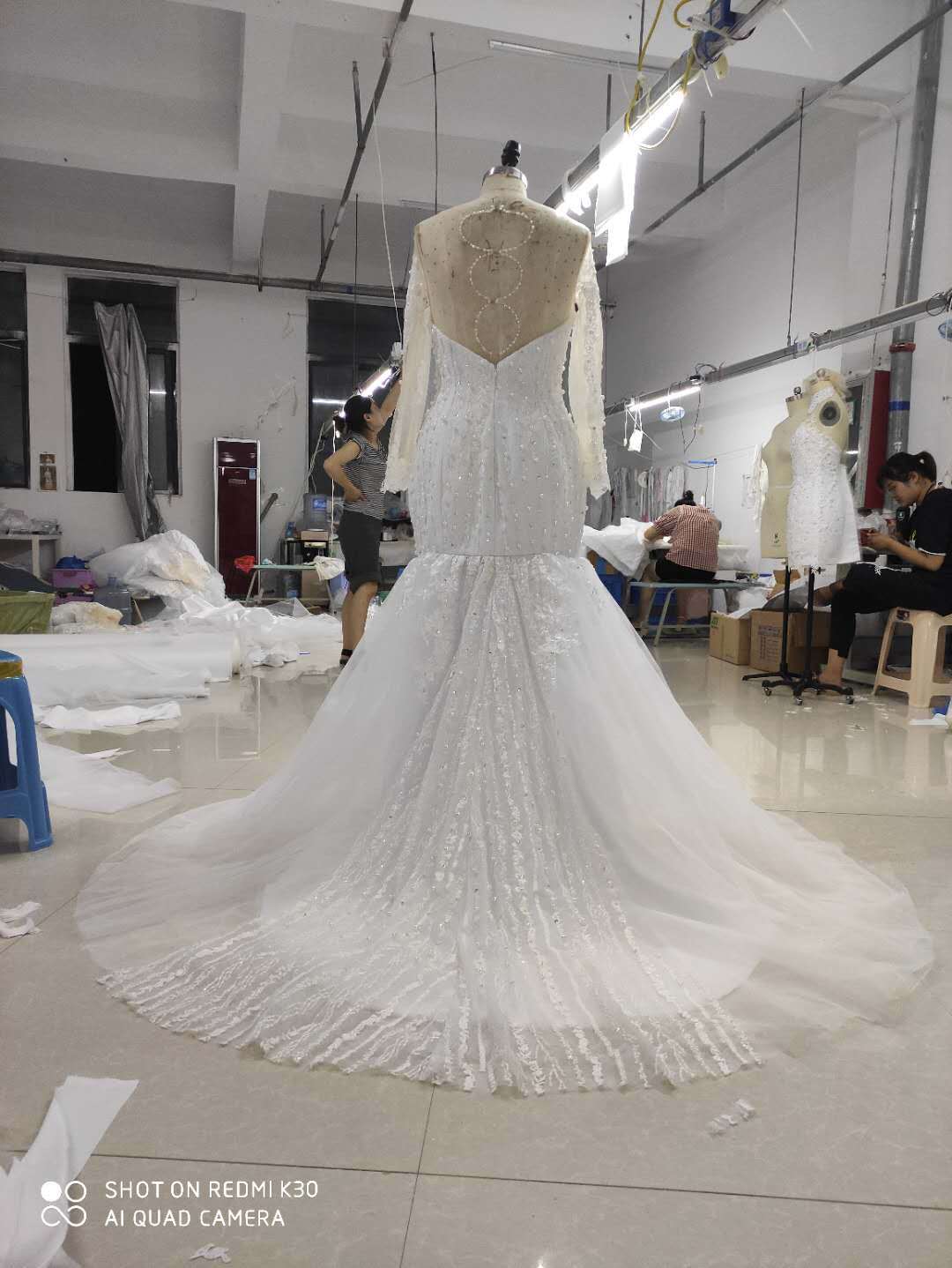 S862A 2025 New Fashion High Quality Customize Mermaid Party Girl Wedding Dress Dresses for Wedding Party - My Store