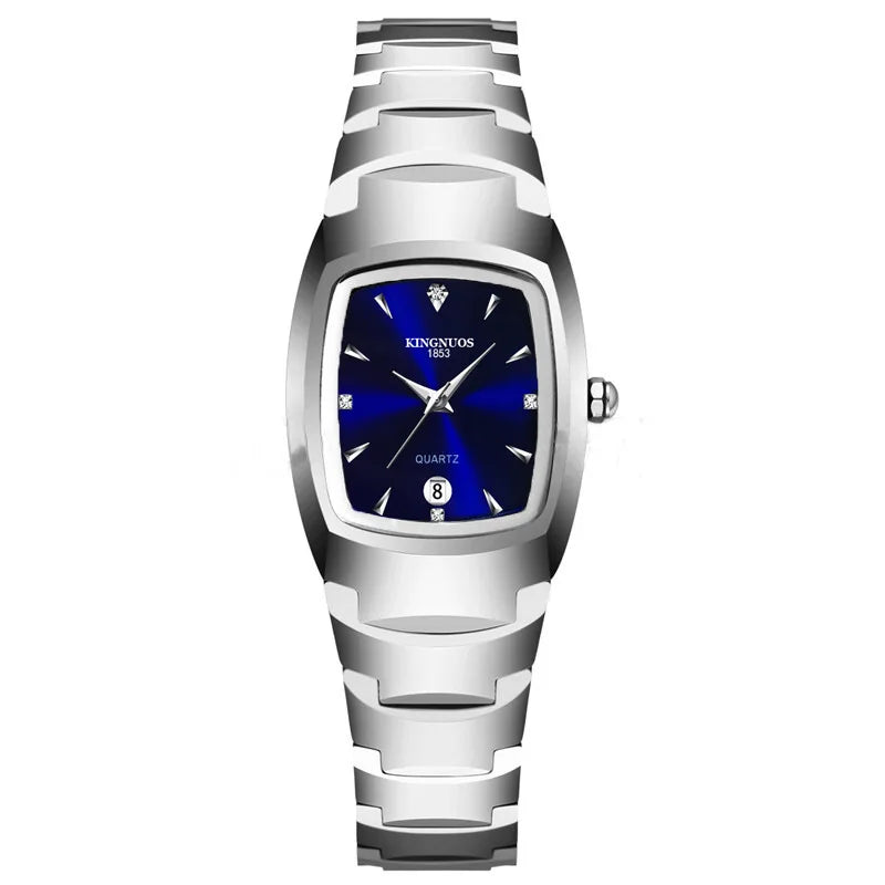 Couple Watches for Lovers Quartz Wristwatch Man Fashion Business Men Watch for Women Watches Tungsten Steel Ladies Watch Xfcs