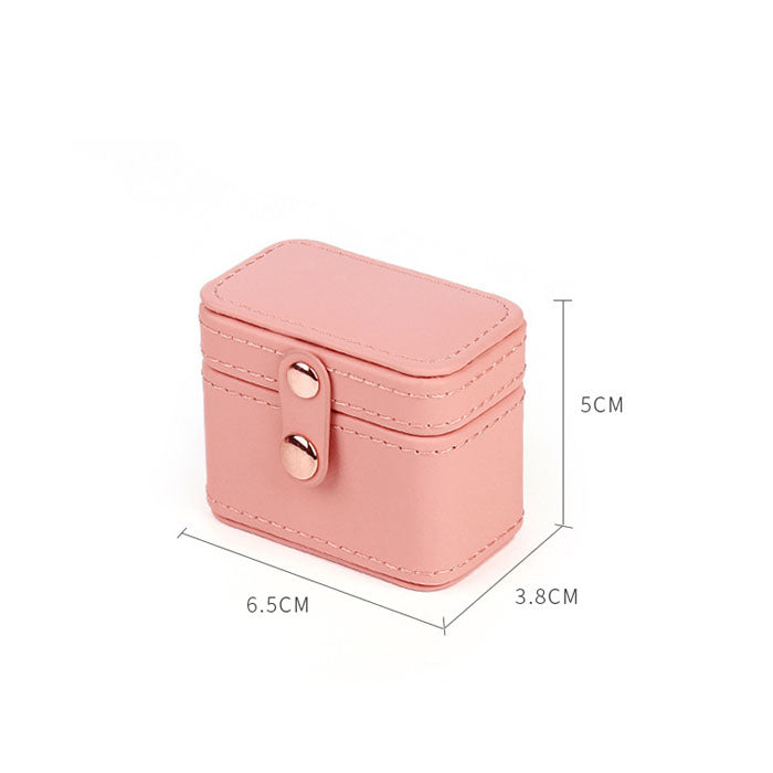 Wholesale Vintage Travel Jewellery Gift Organizer Mini Portable Luxury Velvet Custom Jewelry Ring Box