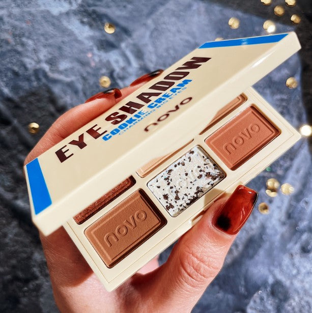 NOVO New Makeup Palettes 2021 Chocolate Top Seller Silky Matte Natual Eye Makeup Waterproof With Cute Packaging Eyeshadow - My Store