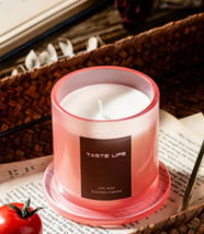 Jar Glass Candle Golden Bell  Tropical Style Candles Luxury Smokeless Custom Gift Scented  Candle Private Label