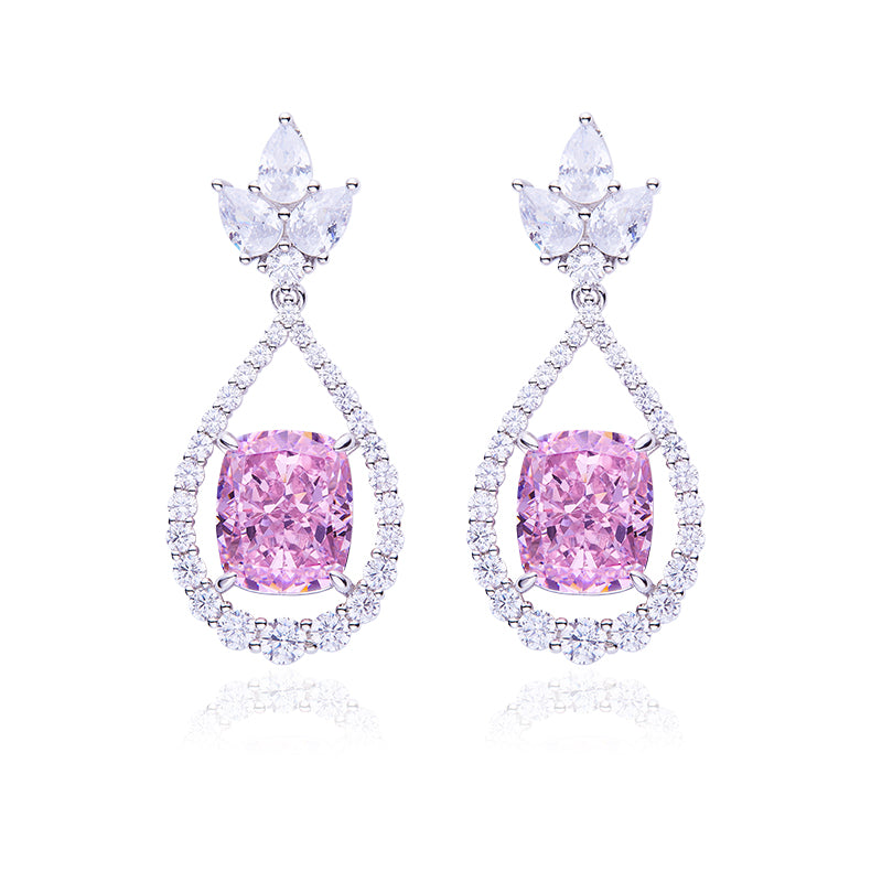SGARIT 2022 Large Fashion Jewellery Silver 925 Gold Plated 12.7Ct Earrings Jewelry for Women