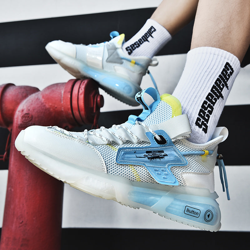 Hellosports Sneakers Running Casual Wholesale Large Size Factory Logo Custom Men's Sneakers