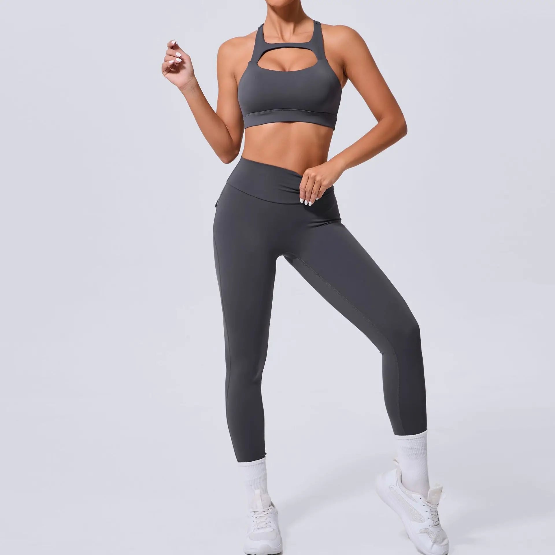 PASUXI Seamless Activewear Set Wholesale Fitness Yoga Wear 2PCS Seamless Workout Women Gym Sets