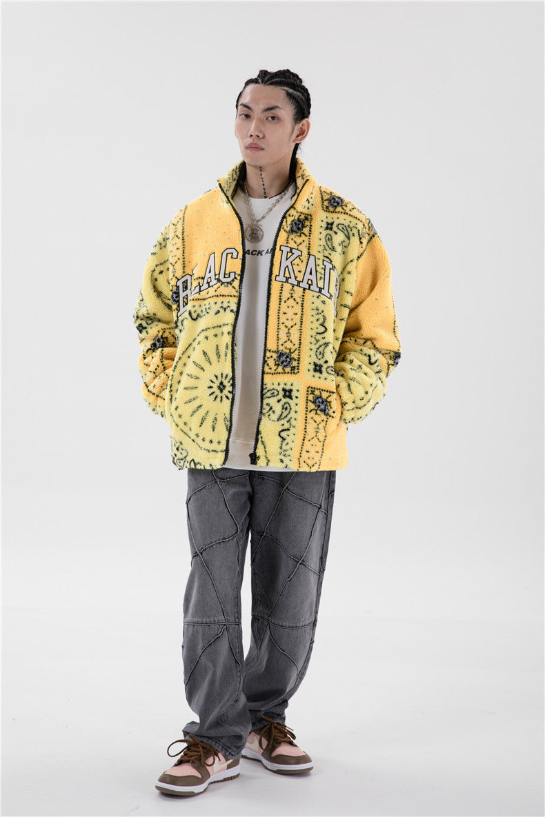 NS43 Women Coats Winter and Autumn Jacket and Coats Print Unisex Coat Men Clothing