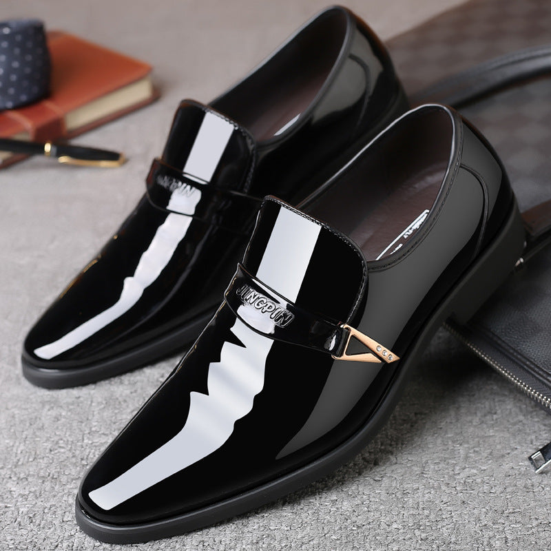 New Classic Business Men Dress Shoes Fashion Elegant Formal Wedding Shoes Men Slip on Office Oxford Shoe for Men Size 37-45